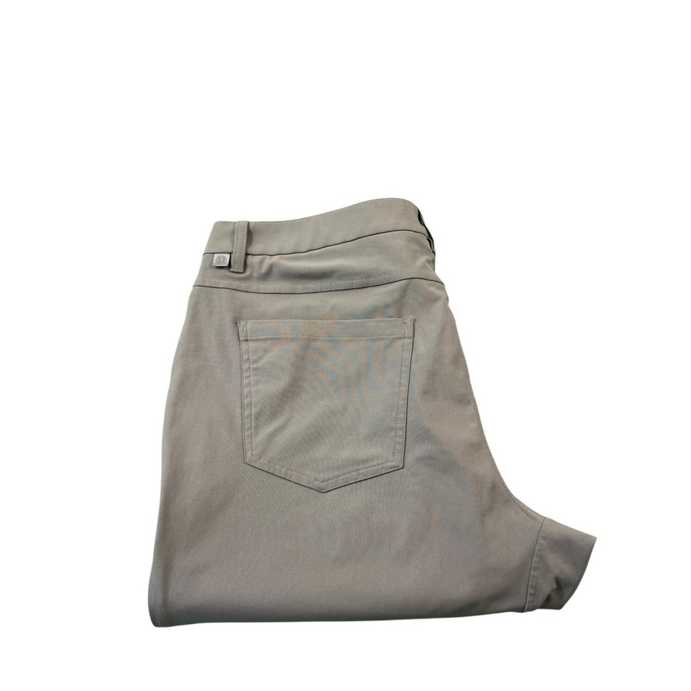 Lululemon Brown Performance Commission 5 Pocket Mens Pant 36x31 LM5AQ9S